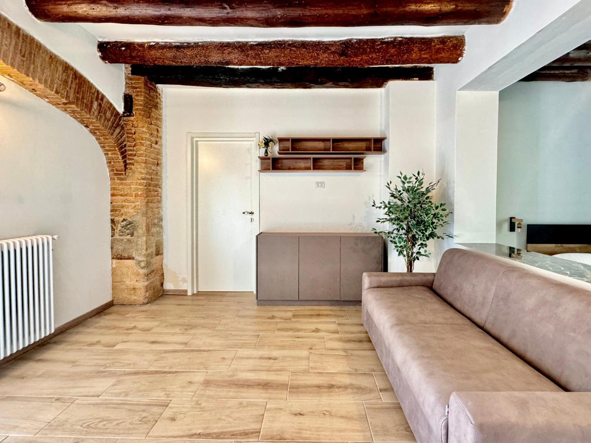 Casa Storica Del 1600 In Bergamo Centro Apartamento Exterior foto